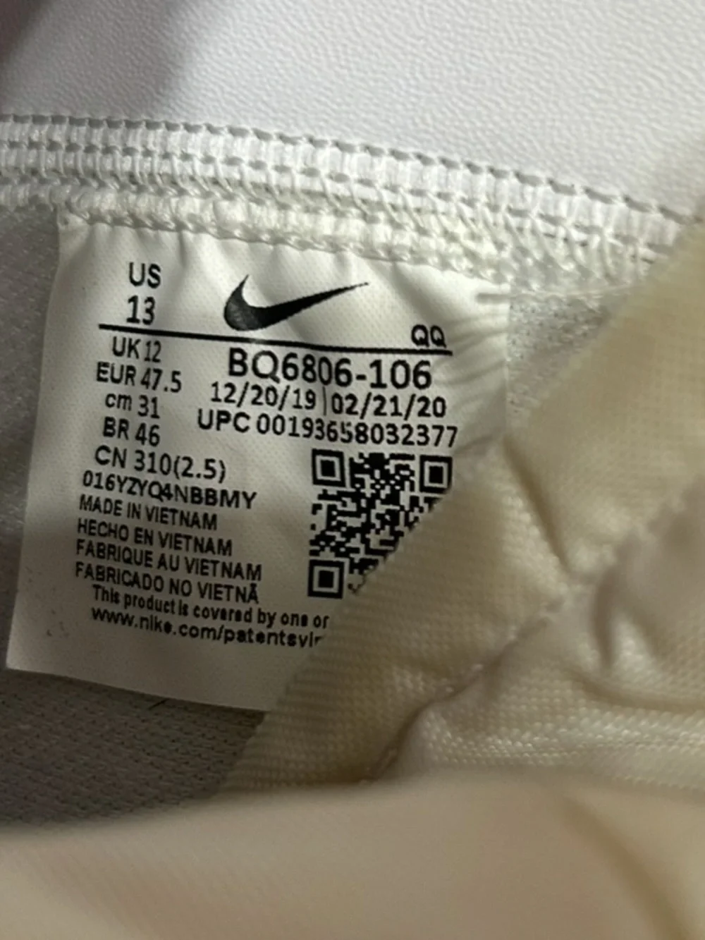 Nike Blazer Mid '77 Sneakers Mens Sz 13
Lace Up Retro Y2K White High-Top - Picture 3 of 8